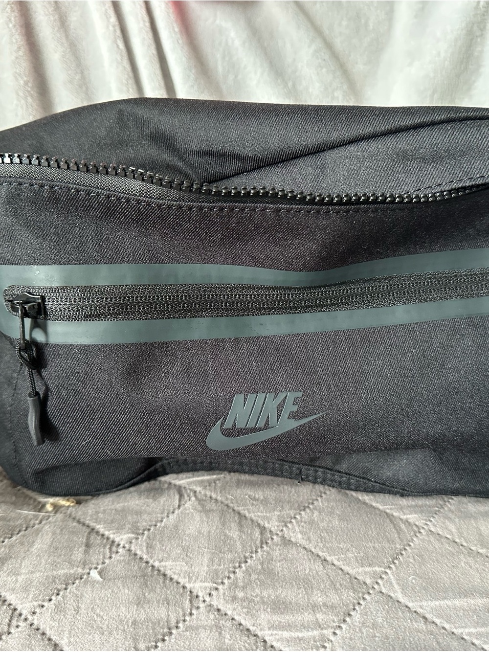 Nike Black Reflective Accent Waist Pack